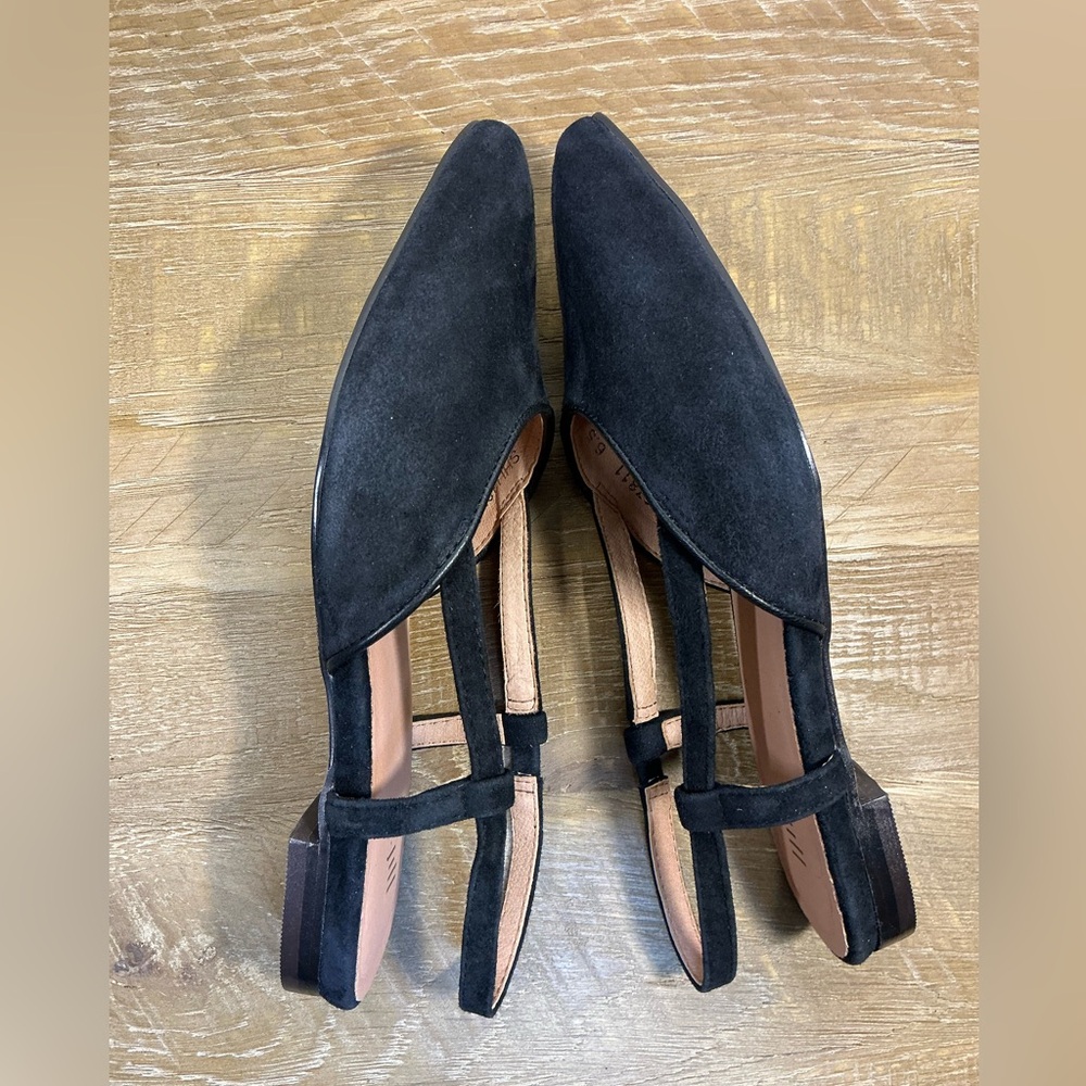 J. Jill Black Lola Slingback Flats Size 6.5 - Picture 5 of 9